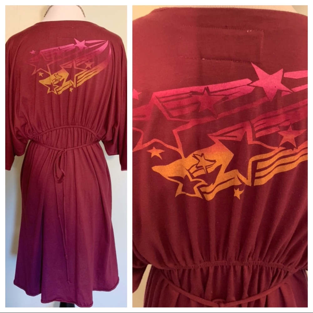 Fresh Karma Galaxy Stars & Hearts Patchwork Dress - Picture 5 of 8